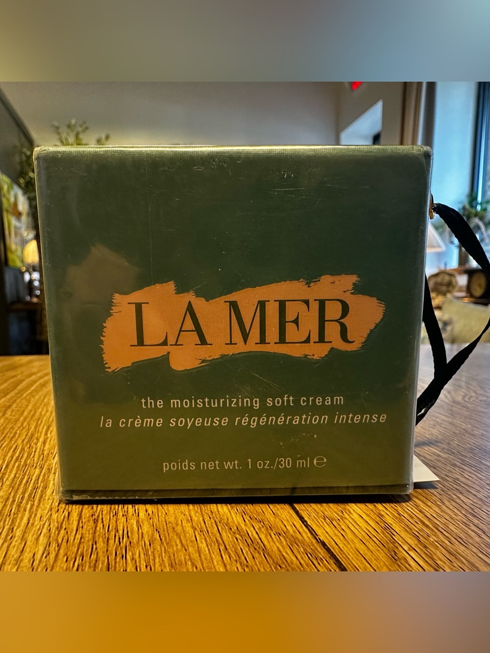 La Mer Moisturizing Soft Cream - Dark Green & Gold Logo - NIB